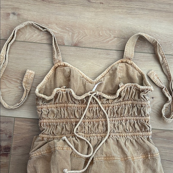 Free people custom dyed Halter Jumpsuit - Picture 2 of 6